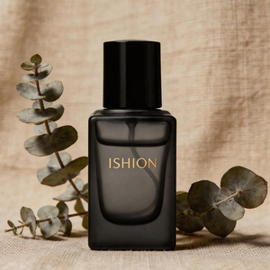 Botella de Perfume de Vidrio de Lujo de <span class=keywords><strong>Alta</strong></span> Calidad, 35ml 50ml 100ml, Envase Cosmético con Pulverizador y Sello - Product Image 1