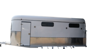Remolque para 3 Caballos, Cumple con las Normas Australianas, Carga en Ángulo, Espacio para Dormir, Carga Máxima de 1600 kg, Remolcado por Coche, Estructura Sólida de 50x50 mm - Product Image 4