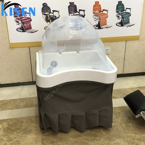 Kisen High <strong>Quality</strong> Shampoo Bowl with <strong>Water</strong> Circulation and Steamer Hair Washing Basin Head Spa Salon <strong>Furniture</strong> Equipment - Product Image 2