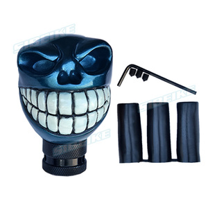 Universal JDM Car Accessories Gear Shift <strong>Knob</strong> Resin Big Teeth Ghost Skull Style Manual Shift <strong>Knob</strong> With Adapter - Product Image 6