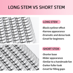ขนตาปลอม PBT เส้นใย<span class=keywords><strong>เกาหลี</strong></span> ก้าน<span class=keywords><strong>สั้น</strong></span> แบบพัดสำเร็จรูป ทำมือ 8 มิติ 0.05 มม. พรีเมด ขนตาปลอมแบบพัดสำเร็จรูป 1200 ชิ้น วอลลุ่มแฟนส์ เวียดนาม - Product Image 5