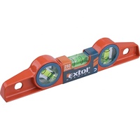 8823890 EXTOL 250mm Niveau à bulle en métal avec aimants Outils de mesure