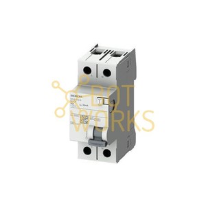 Disjoncteur miniature Siemens 5SV53120 avec déclenchement thermomagnétique pour panneaux industriels et résidentiels - Montage sur rail DIN - Neuf - Product Image 1