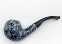 Nouvel Arrivage Pipe à Tabac en Résine avec Filtre en Bois, Pipe Courbée en Acrylique Style Libre, Prix de Gros, Accessoires pour Fumeurs
