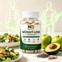 Capsules amincissantes de nuit au poivre de Cayenne OEM avec chrome pour la perte de poids