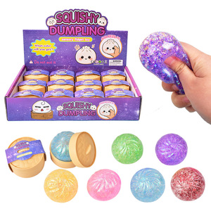 Juguete Antiestrés Más Vendido, Bola de Ventilación con Polvo Brillante en Forma de Dumpling, Compra al por Mayor para Jóvenes - Product Image 6