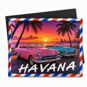 Aimant <span class=keywords><strong>de</strong></span> réfrigérateur en métal émaillé personnalisé en gros, thème <span class=keywords><strong>Cuba</strong></span> Havana, souvenir touristique, <span class=keywords><strong>pour</strong></span> collection <span class=keywords><strong>de</strong></span> cadeaux <span class=keywords><strong>de</strong></span> <span class=keywords><strong>voyage</strong></span> - Product Image 3