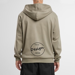 JL815B <span class=keywords><strong>felpa</strong></span> <span class=keywords><strong>con</strong></span> cappuccio <span class=keywords><strong>con</strong></span> <span class=keywords><strong>cerniera</strong></span> a doppia Zip personalizzata <span class=keywords><strong>con</strong></span> cappuccio da uomo 450 Gsm sfusa in 100 <span class=keywords><strong>blu</strong></span> tinta unita in cotone pesante - Product Image 4