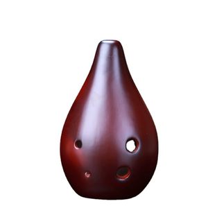 Nueva Ocarina de 6 Orificios, Tono Alto F, Vertical, Acabado Ahumado, Ocarina Profesional de Grado Profesional - Product Image 1