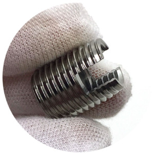 Chèn Có Rãnh 302 Bằng Thép Không Gỉ Chất Lượng Tốt Chèn Có Ren Tự Khai Thác M2 <span class=keywords><strong>M4</strong></span> M8 M10 - Product Image 3