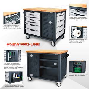 Toptul TCDB1203เวิร์กสเตชันระบบก่อสร้างขนาดใหญ่สามารถปรับแต่งได้ - Product Image 2