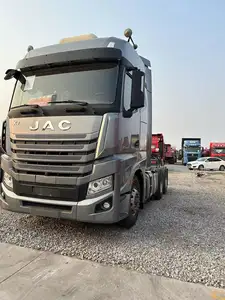 일류 품질 JAC 중고 트럭 헤드 10 휠러 JAC 트랙터 트럭 6X4 트레일러 헤드 트럭 잠비아에서 판매