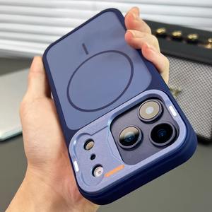 Coque de téléphone pour iPhone 17 Pro Max avec cadre miroir fonctionnel, absorption magnétique, protection intégrale pour 16 - Product Image 5