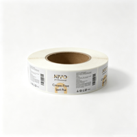 Étiquettes personnalisées pour flacons cosmétiques en rouleau, autocollantes, imperméables, formes personnalisées, impression UV, conception de logo sur mesure