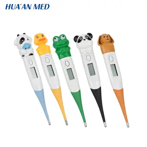HUAAN Lower Price Wholesale Cartoon Children Baby Digital Thermometer With Rigid Tip