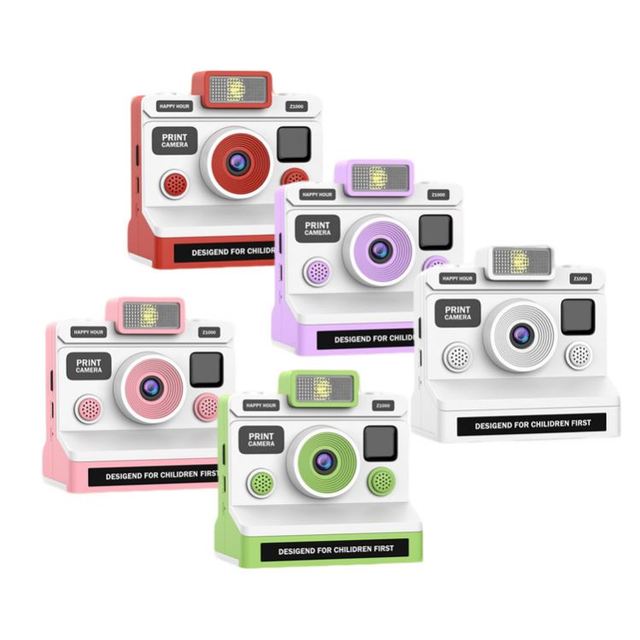 Superb Children's Instant Cameras 2.8-inch Screen Printing Digital Compact Camera Gifts for Events