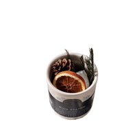 Boîte cadeau d'aromathérapie en pierre de cristal parfumée avec logo personnalisé, sans flamme, sans fumée, coupelle de cire, parfum d'intérieur 15 à 30 jours