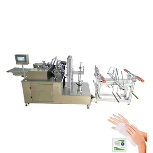 Uit Één Stuk Nat Servet Machine Hoge Snelheid Voor Baby Natte Doekjes Productielijn Natte Weefsel Omzetten Machine Verpakkingsmachine