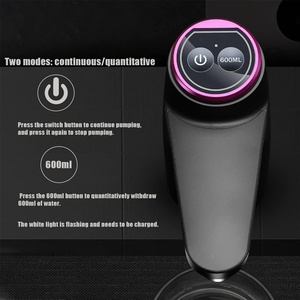 Water Dispenser Portable Water Bottle Pump for Universal <b>3</b>, 4 and 5 Gallon with <b>USB</b> Electric Charging and Automatic Off Switch - Product Image 2