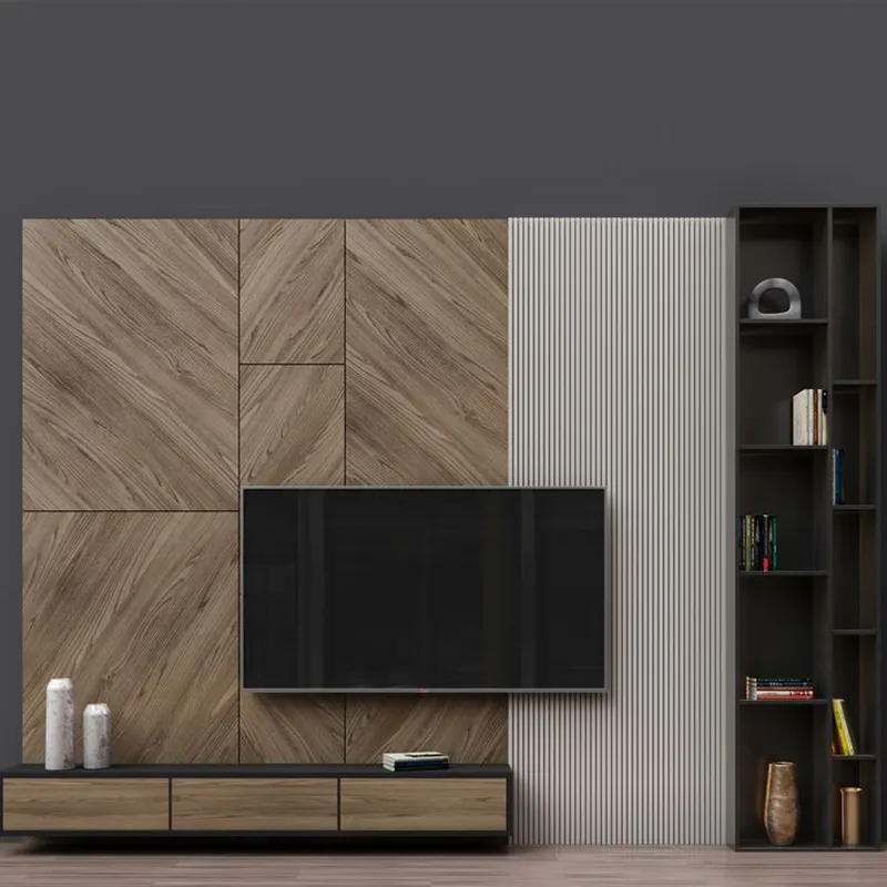 Thiết kế mới phương tiện truyền thông tủ hiện đại truyền hình tường bằng gỗ tv giá đứng đồ nội thất phòng khách mdf gỗ tv đứng tv tủ set