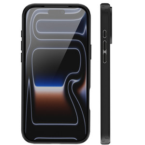 Coque de téléphone portable antichoc en PC <span class=keywords><strong>rigide</strong></span> de 2,0 mm avec pare-chocs souple en TPU coloré et dos transparent pour iPhone 17 16 15 Pro Max - Product Image 2