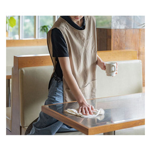 Grembiule da cucina giapponese personalizzato cucina domestica tuta impermeabile e resistente all'olio gilet da giardinaggio coreano maschile - Product Image 2