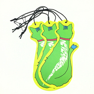 Tùy Chỉnh Chết Cắt Không Thường Xuyên Hình Treo Tag Giấy Tag Cmyk In Ấn Quần Áo Hangtag - Product Image 3