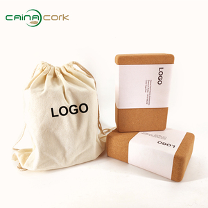 High Density Wholesale Natural <strong>Non</strong>-Slip Yoga <strong>Blocks</strong> Gymnastics Fitness Eco-Friendly Cork Yoga <strong>Blocks</strong> Custom Logo Eco Friendly - Product Image 2