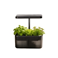 Support de culture télescopique réglable avec réservoir d'eau de 4,6 L et LED à spectre complet pour la culture à domicile
