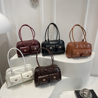 Nouveau Sac Sous le Bras Printemps 2026 pour Femme, Sac à Bandoulière Décontracté Minimaliste et Tendance, Sac Texturé à la Mode