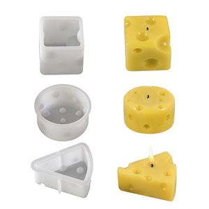 Nuove Idee: Stampi in Silicone Alimentare a Forma Irregolare per DIY, per Cheesecake, Candele, Sapone e Resina - Product Image 1