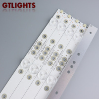 Barra de Retroiluminación LED para TV Gj-2K16-430-D510-V4, Tiras de Retroiluminación LED para TV de 43'' 43Puf6701 43Puf6061/T3 Evertop