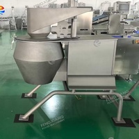 Máquina Cortadora y Ralladora de Queso Congelado/Duro Tipo Vórtice, Línea de Producción, Motor de Acero Inoxidable 304 de 0.75KW, Certificación CE