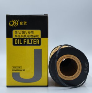 Filtro de Aceite Rotatorio Premium GO-221H para Camiones de Trabajo Pesado con Motor <span class=keywords><strong>Manka</strong></span> MC11 T7H C7H, Compatible con 200V05504-0107 51055040108 - Product Image 3
