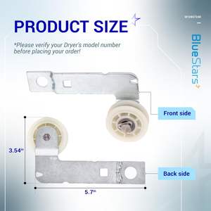 Support de <span class=keywords><strong>poulie</strong></span> de sécheuse en plastique BlueStars W10837240, pièce de rechange écologique pour les modèles de lave-<span class=keywords><strong>linge</strong></span> Whirlpool - Product Image 2