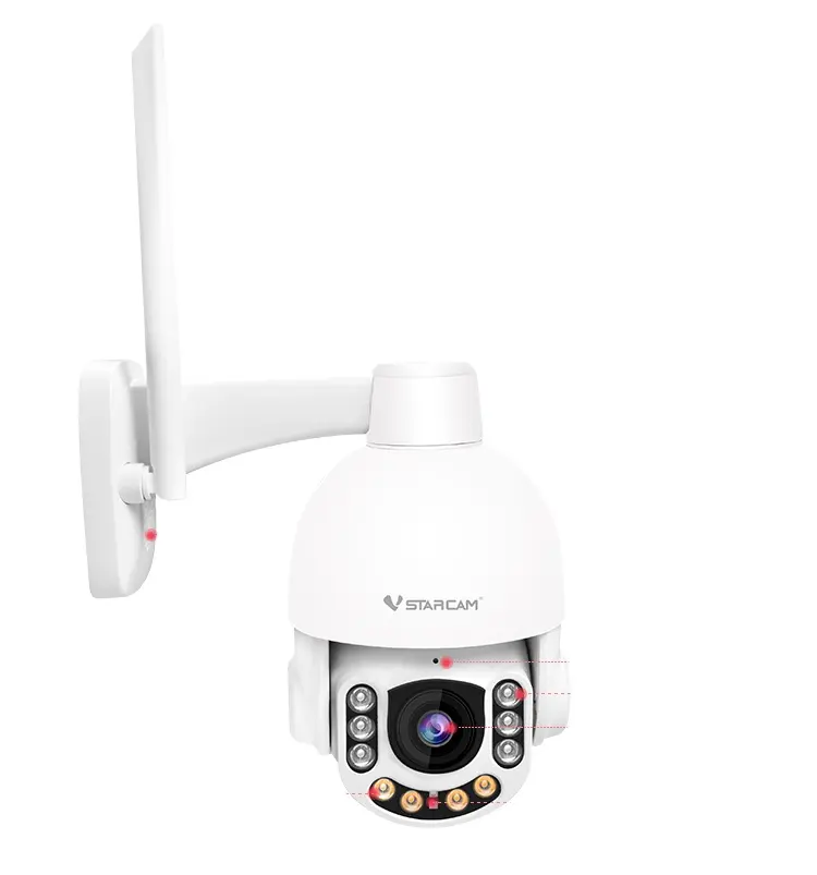 2.7K HD 5X optical zoom 5MP Waterproof WIFI ip camera AI human detection Full color night vision Wide View Security camera