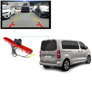 Cámara HD de luz de freno coms, gran angular, visión trasera de seguridad para coche, para <span class=keywords><strong>Peugeot</strong></span> Traveler - Product Image 1