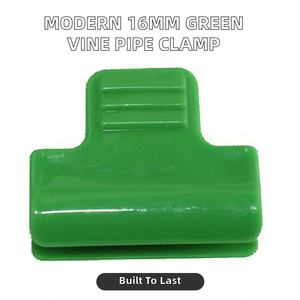 Meilleures attaches modernes en plastique vert de 16 mm pour lianes, pinces de fixation pour tuyaux, clips de fixation pour film polyvalent pour jardinage domestique - Product Image 2
