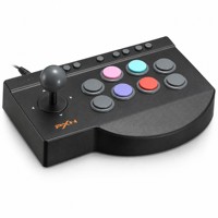 Manette de combat filaire PXN 0082, joystick, contrôleur Turbo Macro pour PS4, PS3, Xbox One, Series X, S, Switch, PC