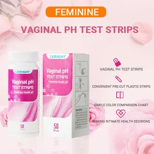 Vente chaude Femmes Bien-être Vaginal Ph Bandelette de Test Vaginal Ph