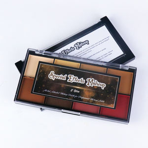 Racily — Palette de peinture professionnelle, longue durée, pour le visage, étanche, Palette de 8 couleurs, pour maquillage <span class=keywords><strong>sfx</strong></span>, ombres à paupières - Product Image 4