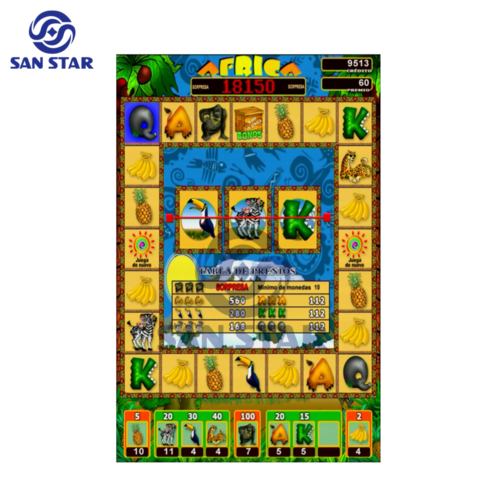 Игровая приставка Игровая монетница с игрой в африканские джунгли Марио