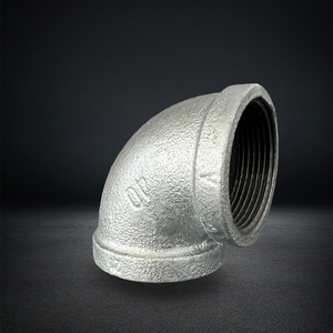 90 độ khuỷu tay cho ngành công nghiệp đúc thép dễ uốn sắt ống phù hợp với <span class=keywords><strong>NPT</strong></span> BSP chủ đề dầu khí ống nước Tees bspt tiêu chuẩn - Product Image 6