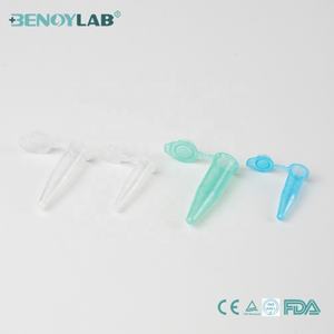 Tube de microcentrifugeuse en plastique de laboratoire BENOYLAB, tube <span class=keywords><strong>Eppendorf</strong></span> de 1,5 ml avec bouchon plat à pression - Product Image 2