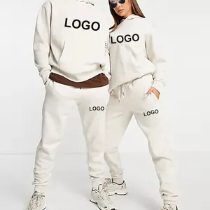 Track Suit Manufacturer High Quality Oversized Sweatsuit Hoodies And Joggers Sets Unisex Cotton Tracksuit Mens Sweatsuits