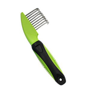Pettine per <span class=keywords><strong>toelettatura</strong></span> animali domestici con lame lunghe in acciaio inossidabile 9/12, per tagliare e sciogliere il <span class=keywords><strong>pelo</strong></span> di cani e gatti - Product Image 1