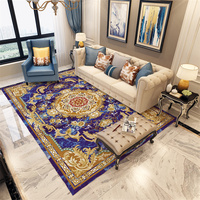 Tapis de décoration moderne pour la maison tapis de mosquée imprimé en 3D tapis de Turquie pour le salon