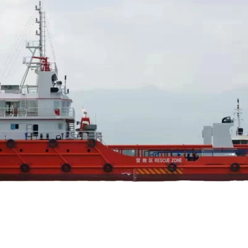 Barco remolcador de trabajo de tres usos, 4000 HP, 1000t, buque de carga usado, buque de carga fluida