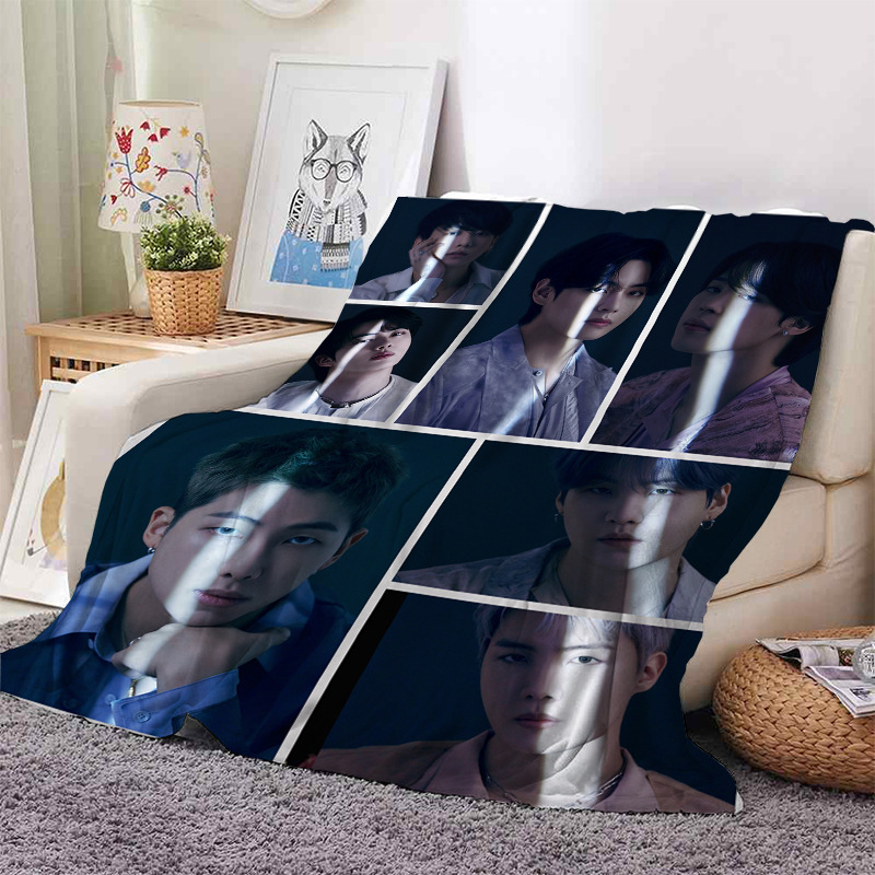Personalized KPOP Stars Blankets BTS - Custom Designs