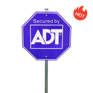 Letreros de Seguridad <span class=keywords><strong>Adt</strong></span> de 28 Pulgadas, Letreros de Advertencia de Seguridad con Logotipo Personalizado <span class=keywords><strong>Adt</strong></span> - Product Image 2